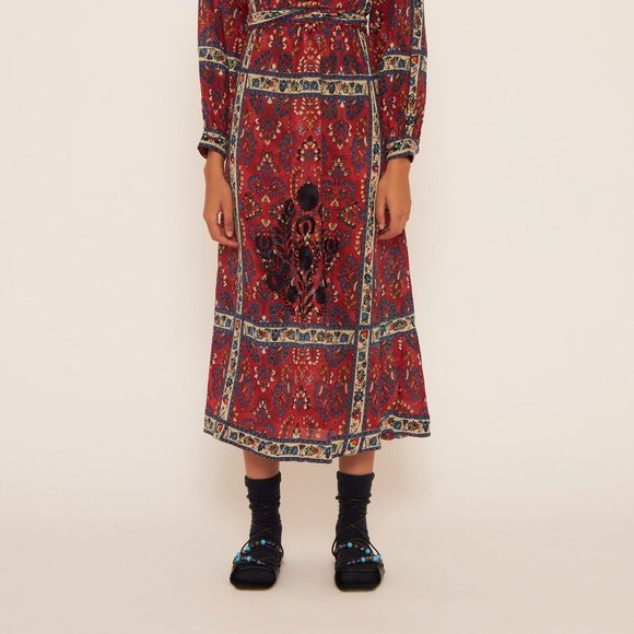 Antik Batik Tamir Embroidered- Long Dress XS - Picture 5 of 11